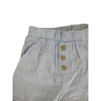 3-6M Light Blue Cotton Gauze Shorts - Mr Price