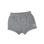 3-6M Light Grey Melange Cotton Shorts - Cotton On