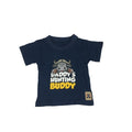 3-6M Navy Blue " Daddy's Hunting Buddy" T Shirt - Buffy