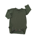 3-6M Moss Green BonBon Bodysuit - Little Moi