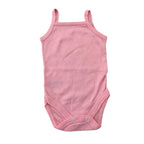 1-3M Pink Pointelle Strappy Bodysuit - Woolworths