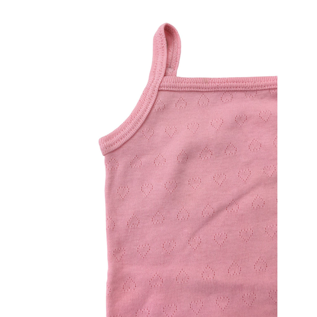 1-3M Pink Pointelle Strappy Bodysuit - Woolworths