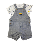 3M Blue Chambray Dungaree & Nautical T Shirt - Orchestra