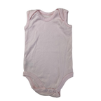 1-3M Light Pink Sleeveless Bodysuit - Woolworths