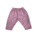 3-6M Light Pink Fleece Lined Track Pants - Peek A Boo