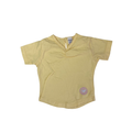 6-9M Light Yellow V Neck T Shirt - Mini Essentials