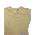 6-9M Light Yellow V Neck T Shirt - Mini Essentials