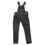 3-4Y Black-Grey Acid Wash Denim Dungaree - H&M