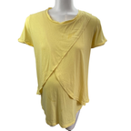 Size 34 - Yellow Tulip Maternity & Nursing Top - Oakridge