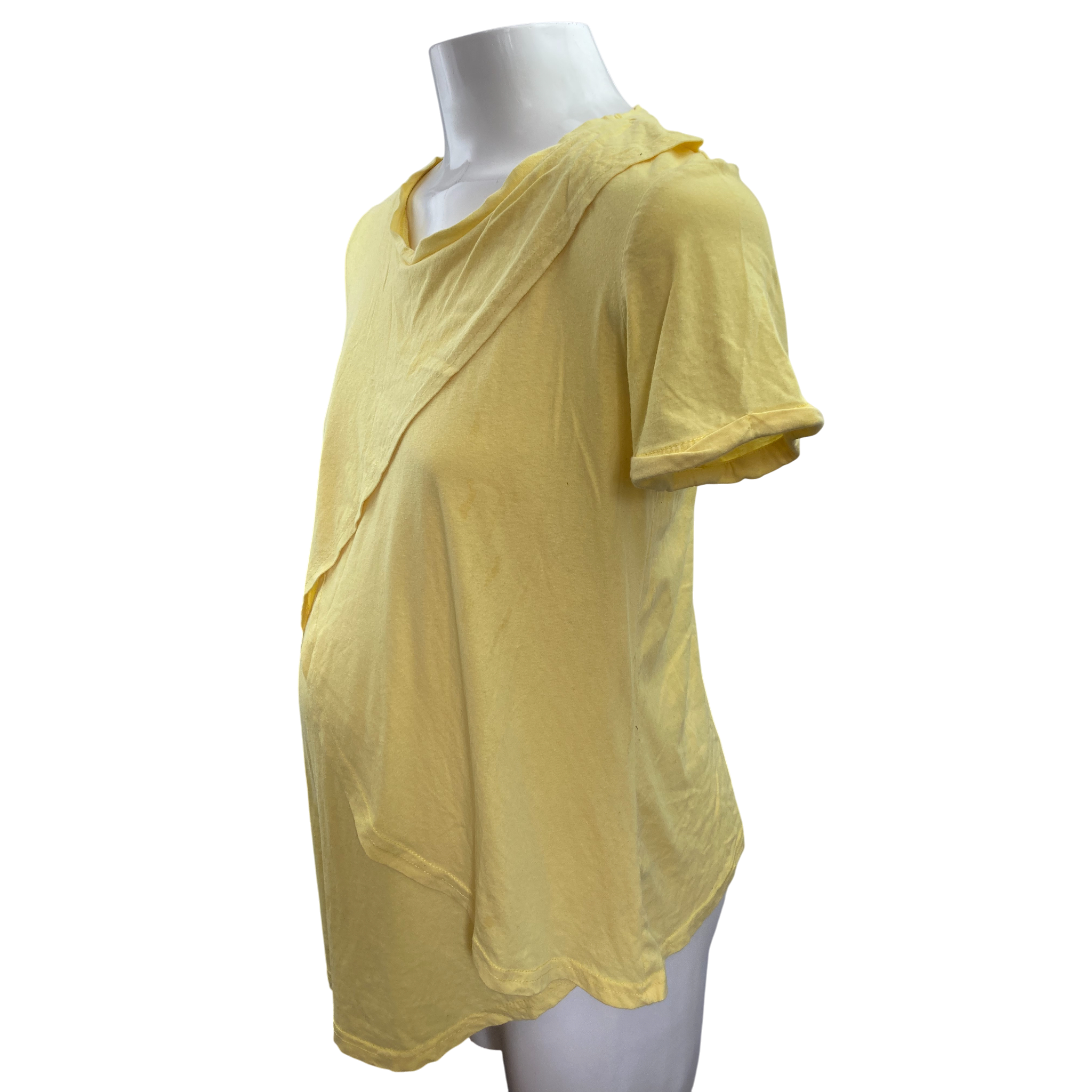 Size 34 - Yellow Tulip Maternity & Nursing Top - Oakridge