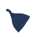 0-3M Dusty Blue Knot Cotton Beanie - Woolworths