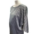Large - Silver Satin Maternity Tunic - Meamama
