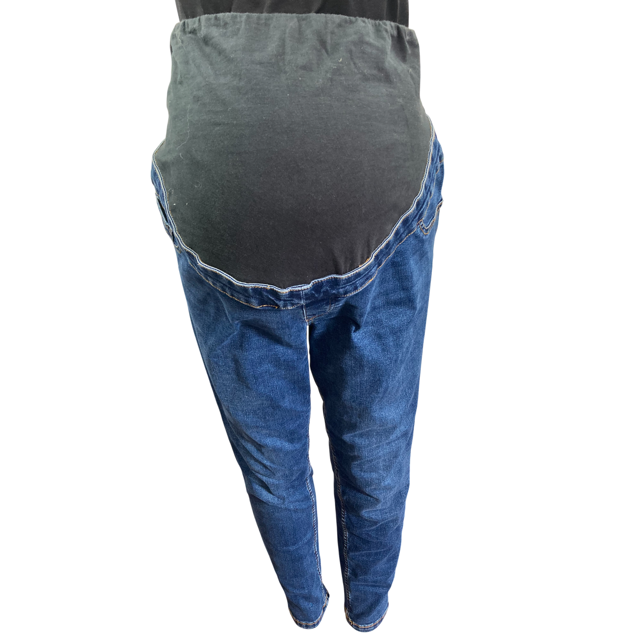 Size 14 Blue Denim Maternity Skinny Jeans - RE: