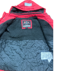 4-5Y Black & red puffer zipper jacket - Ullimited DVSN 🟠