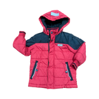 4-5Y Black & red puffer zipper jacket - Ullimited DVSN 🟠