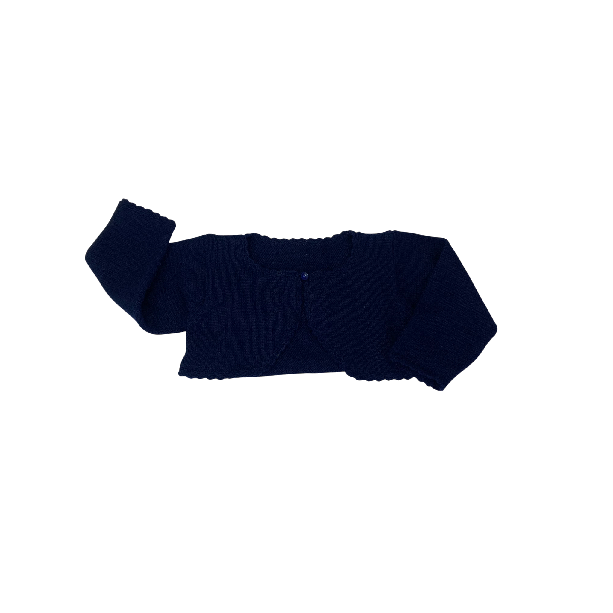 24M Navy Blue Knit Bolero