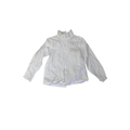 2Y White Ruffled Collared Blouse - Patachou