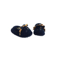 Size 2 Navy Lion Fleece Lined Slippers - Woolworths