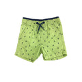 3-6M Lime Green & Navy Shark Swim Short - Woolworths