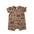 0-3M Tan & Black May Gibbs Romper - Cotton On