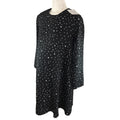 *NEW* UK 10 Black & White Spotted Trapeze Maternity Dress - Glamorous Bloom