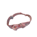 0-3M Coral Pink Floral Headband - Tiny Tots