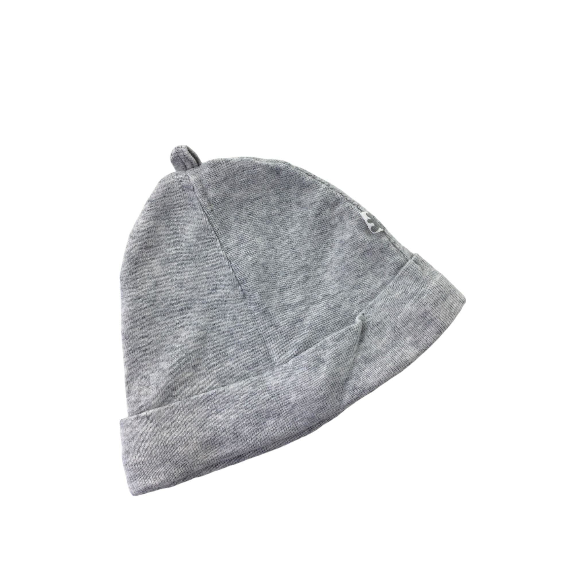NB Grey Melange Cotton Beanie - Woolworths