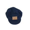 Newborn Dark Blue Denim Newsboy Cap - Ackermans