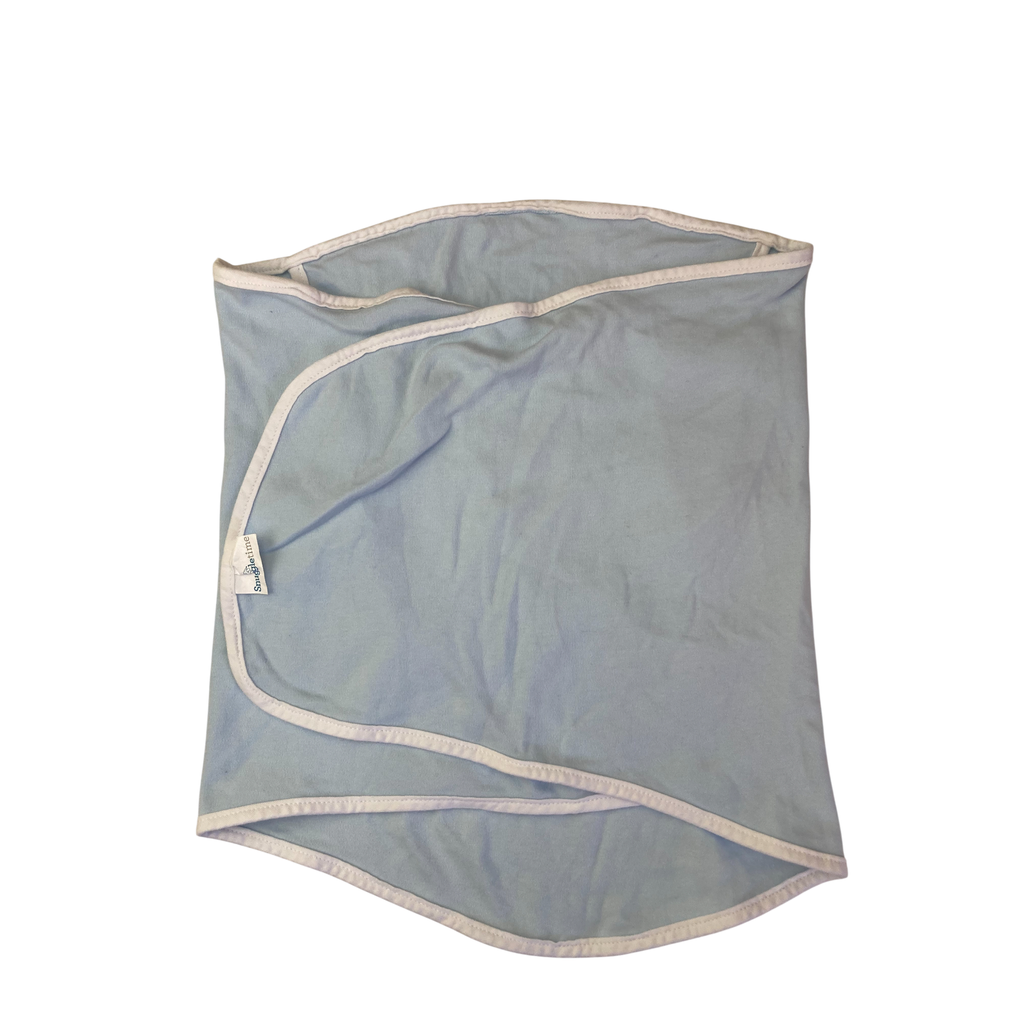 One Size - Light Blue Wrap Swaddle - Snuggletime