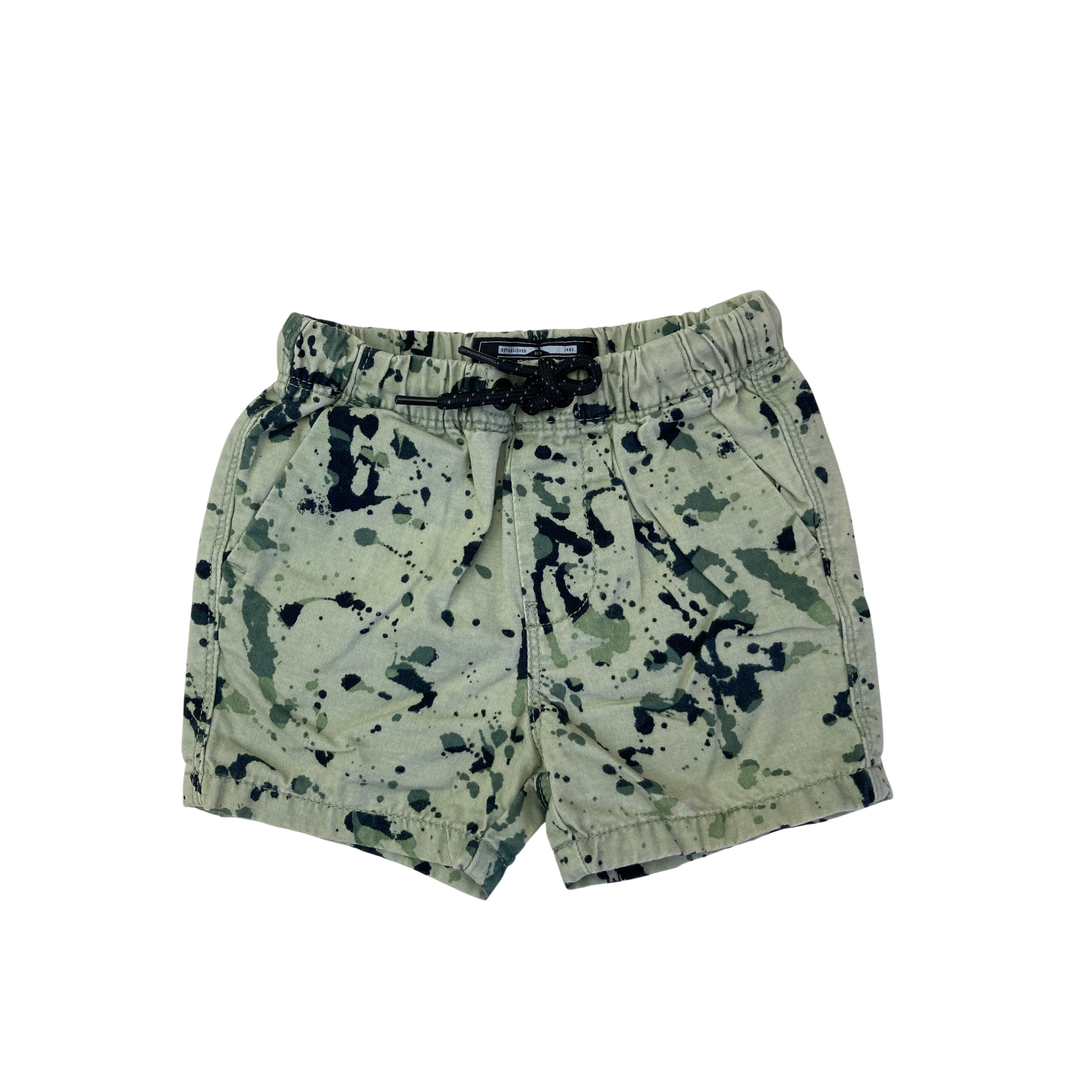 6-9M Green Speckled Shorts - Next