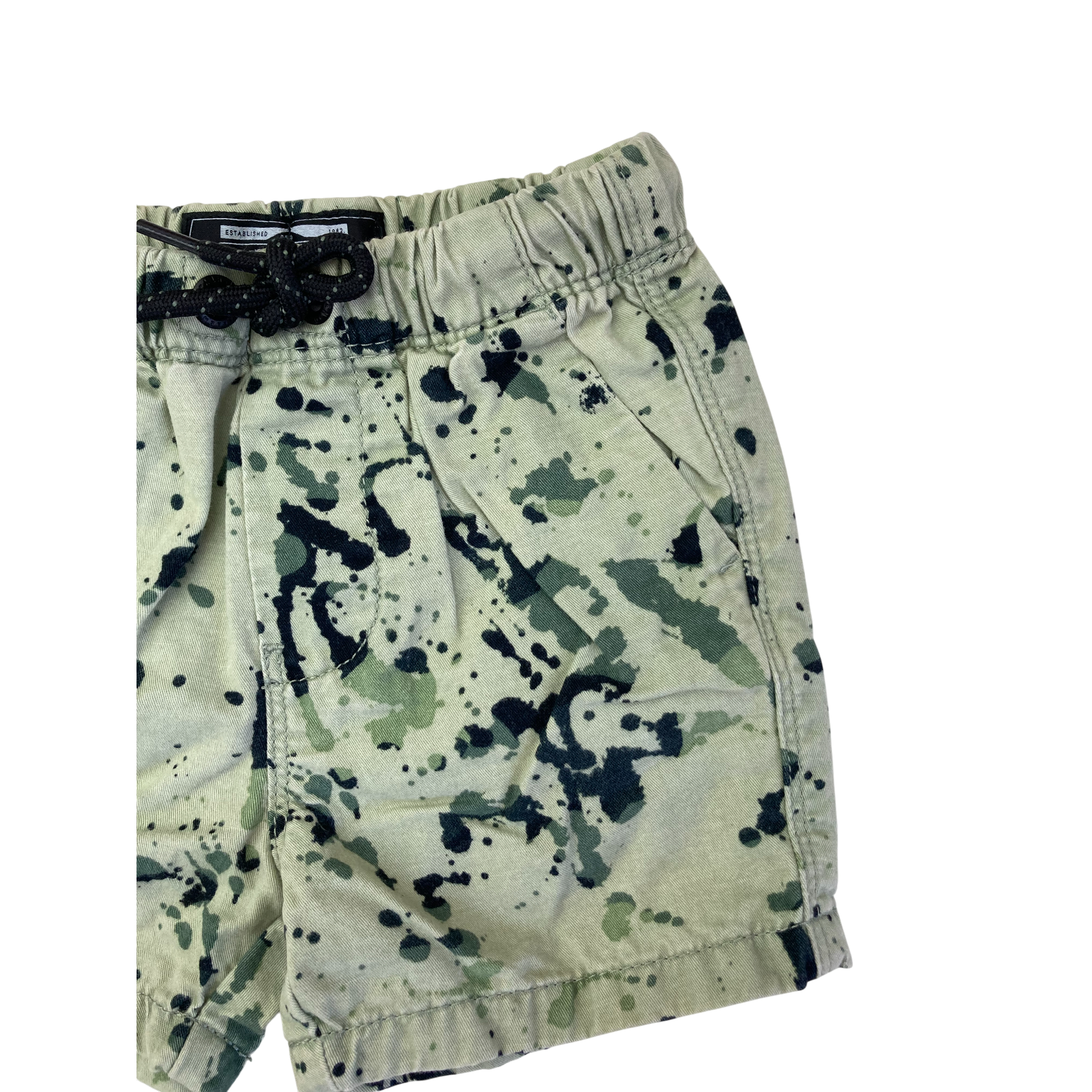 6-9M Green Speckled Shorts - Next