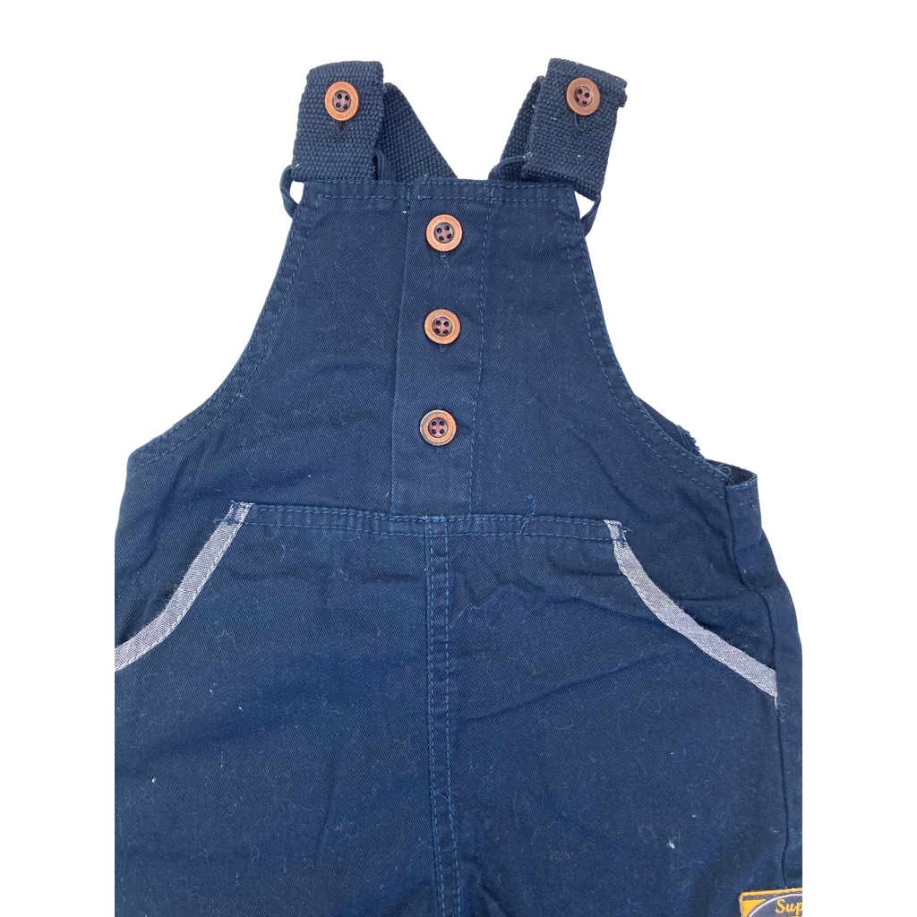 6-12M Navy Blue Overall - Ackermans
