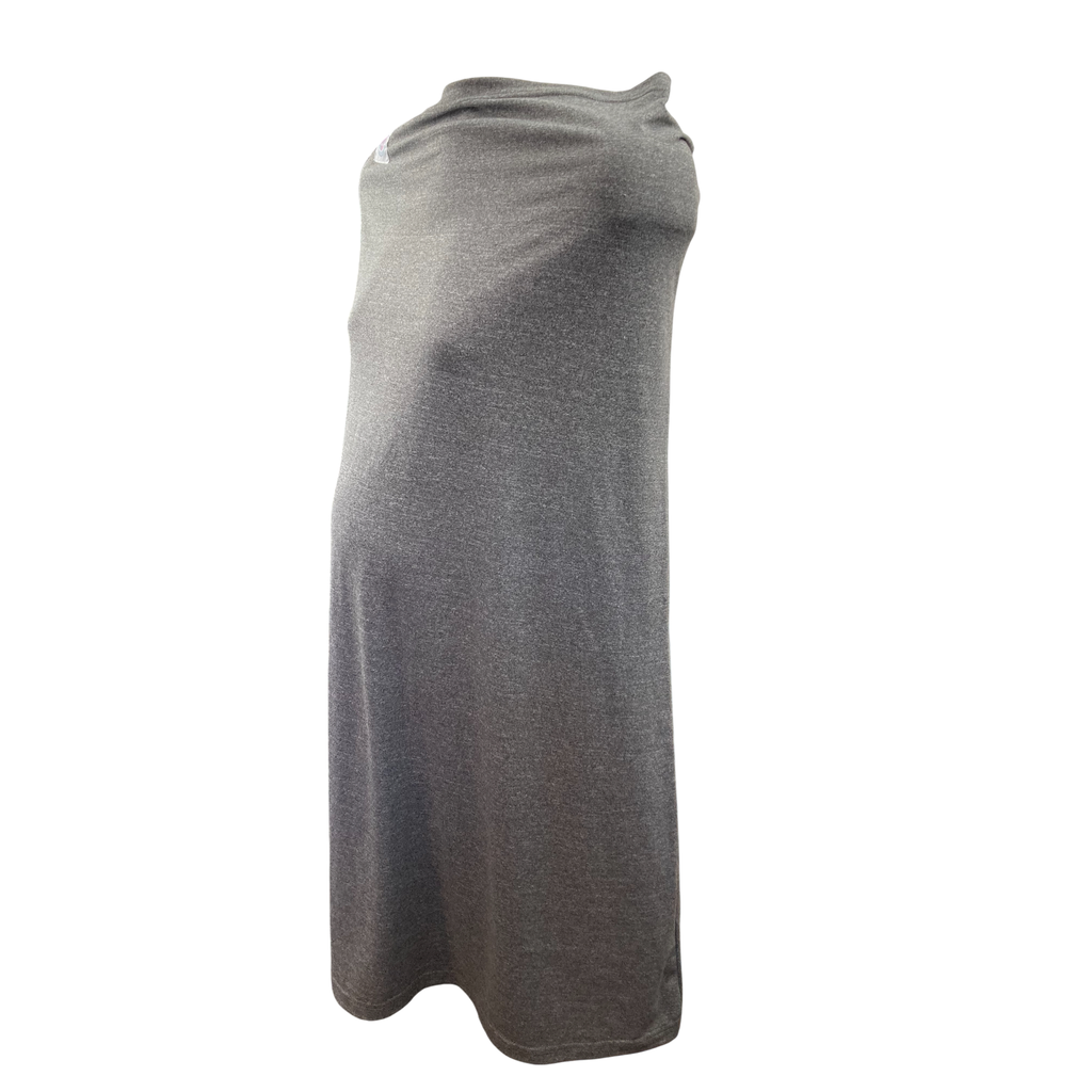 One Size - Grey Melange Extra Long Nursing Cover - Pitter Patter