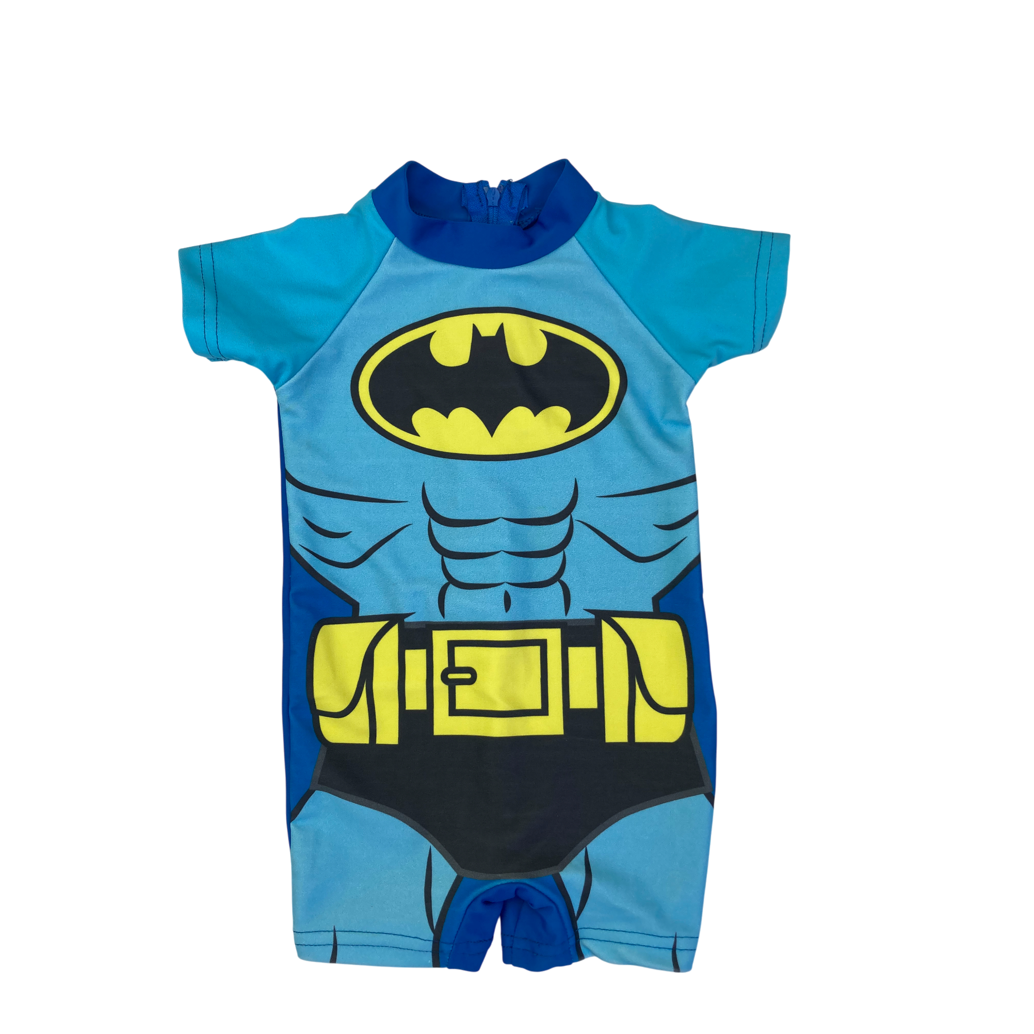 3-6M Blue Batman Swimsuit - Real