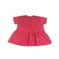 12-13Y Cerise Pink Embroidered Floral peplum Top - Hema