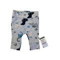 Newborn Grey & Blue Dinosaur Leggings - Woolworths