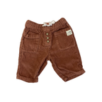 1-3M Tan Brown Corduroy Drawstring Pants - Woolworths
