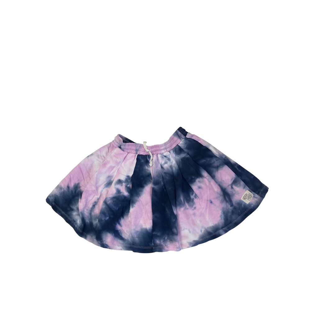 5-6Y Navy Blue & Pink Tie Dye Skirt - Cotton On