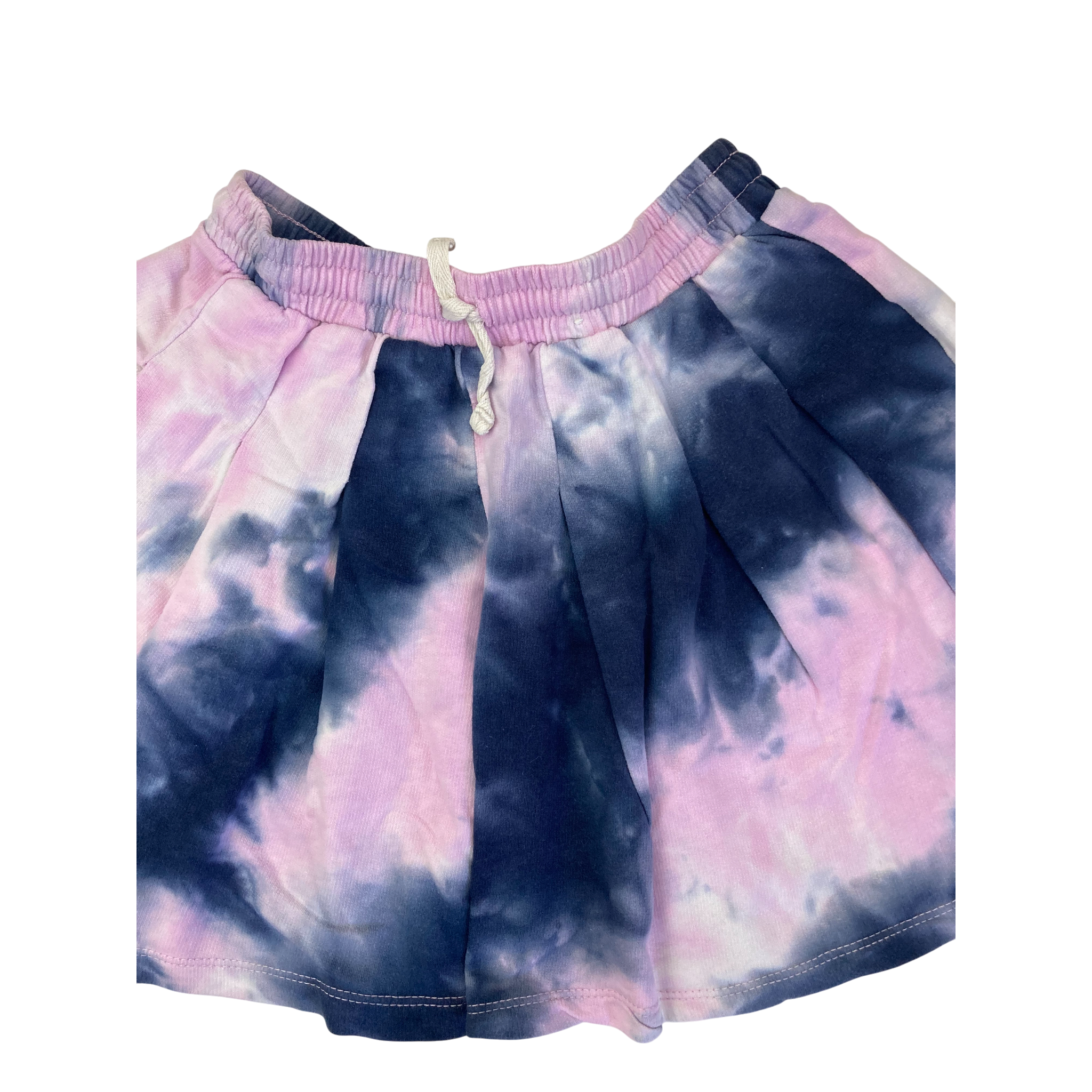 5-6Y Navy Blue & Pink Tie Dye Skirt - Cotton On