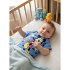 Newborn Mickey blue romper - Disney