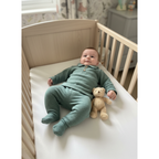 Newborn 2pc Green pants & top - Cuddlesome