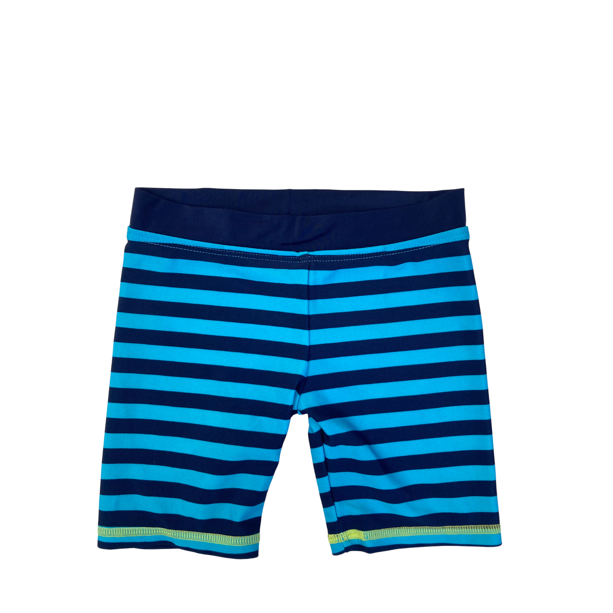 18M Blue Stripe Swim Shorts - Topomini