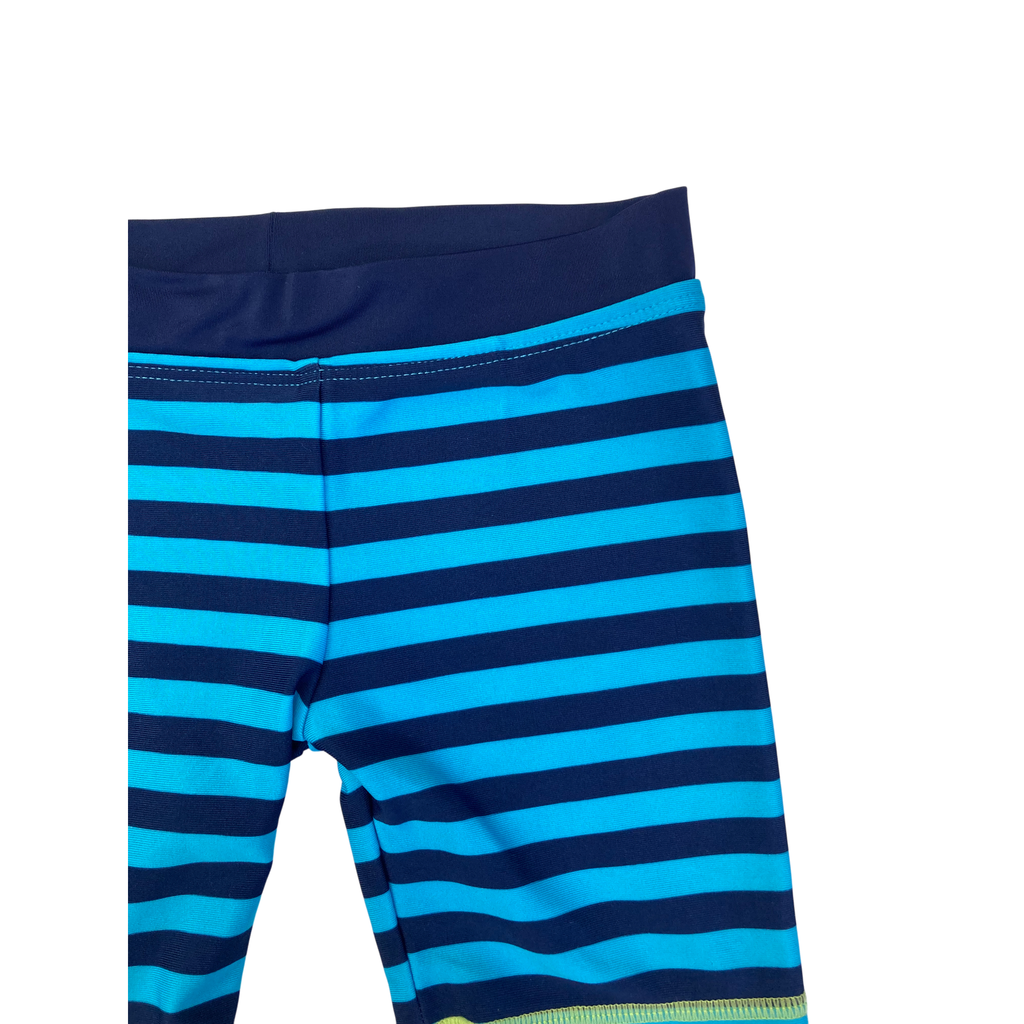 18M Blue Stripe Swim Shorts - Topomini