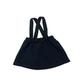 6-12M Black Textured Suspender Skirt - Ackermans