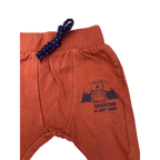 0-3M Tan & Navy Woodlands Track Pants - OneTwoThree