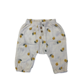 1M Cream Lemon Cotton Gauze Pants - Hema