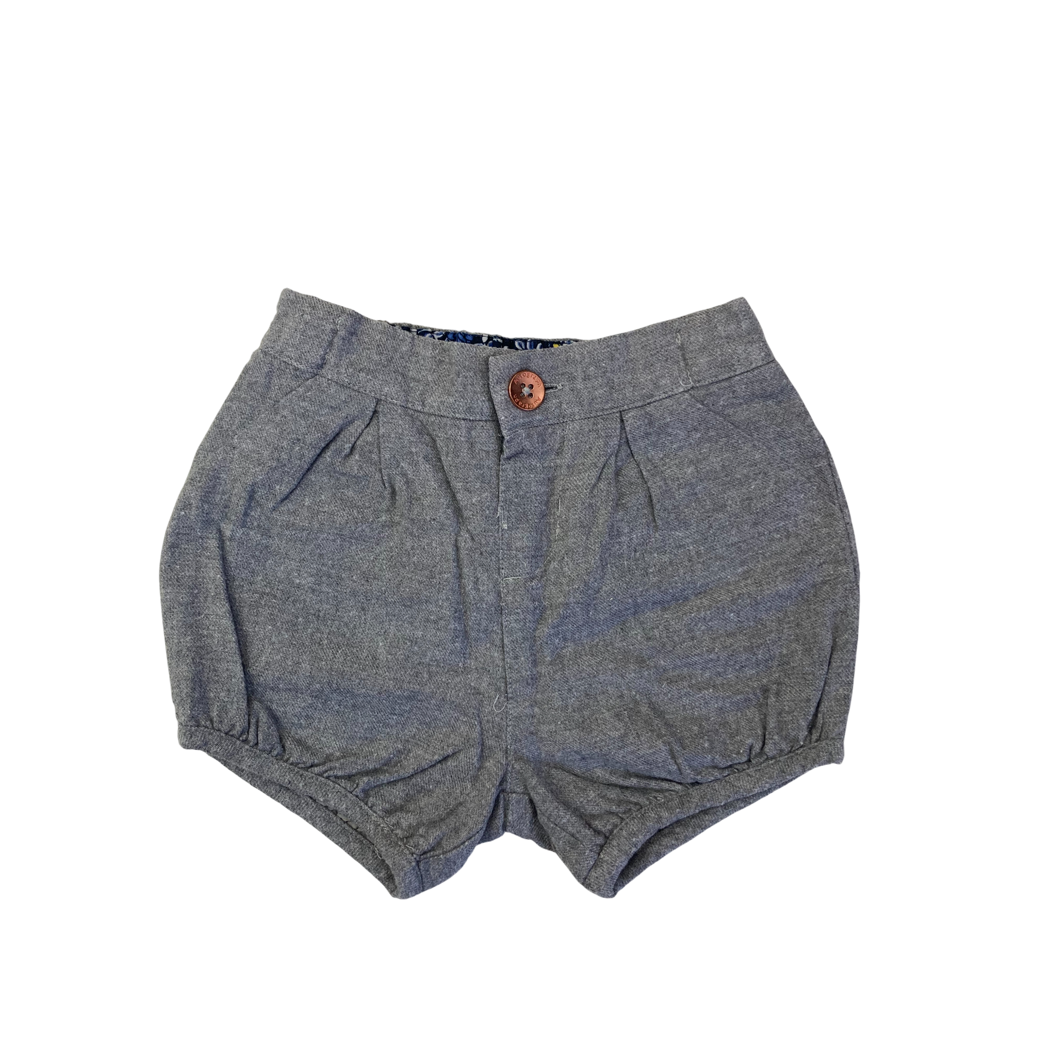 3-6M Grey Shorts - Marks & Spencer