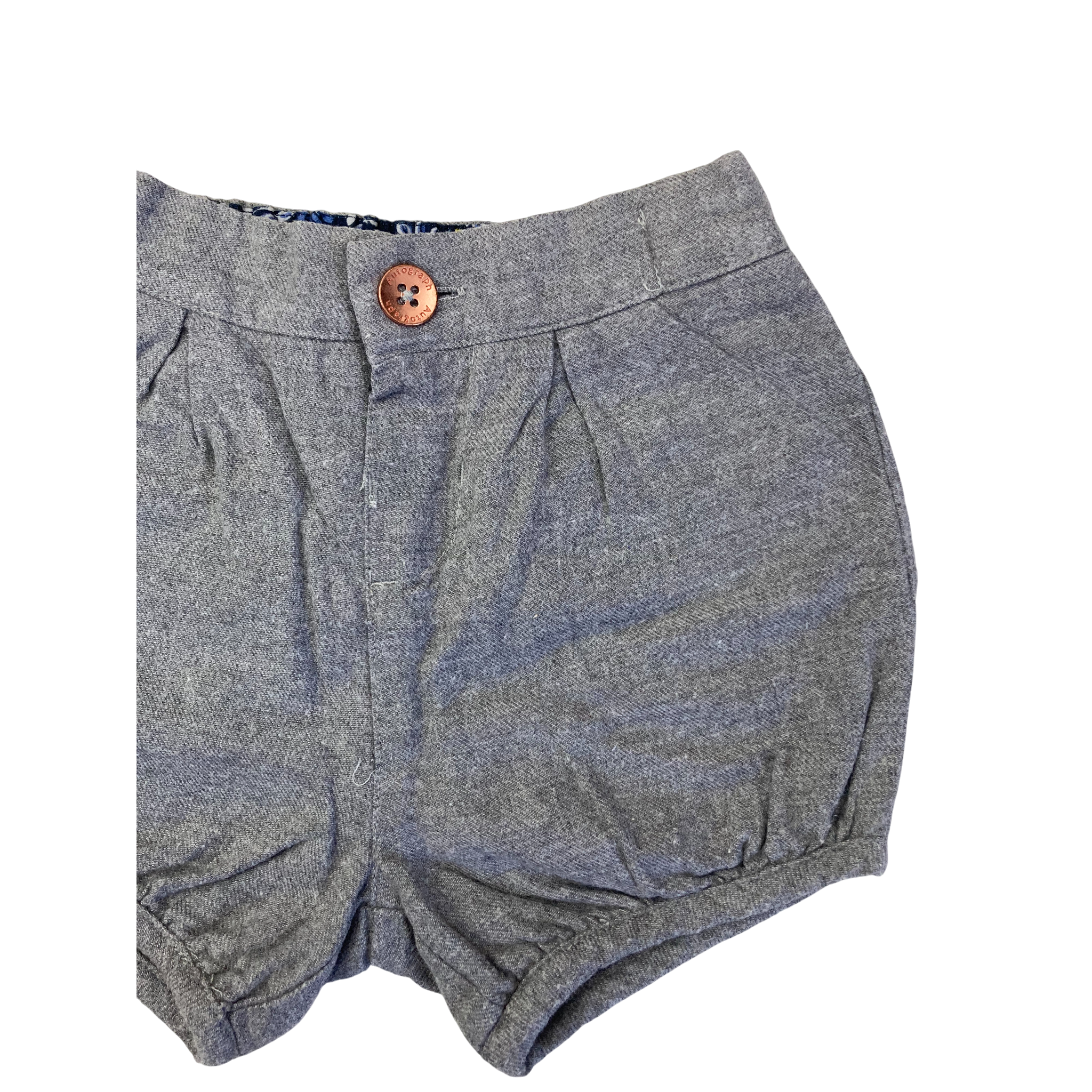 3-6M Grey Shorts - Marks & Spencer