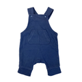 UK 1-2M Dusty Blue Cotton Overalls - H&M