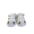 Size 0 - White Pleather Soft Sandals